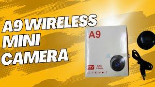 A9 Mini Camera - Best Wireless Hidden Spy Camera for Home & Office Security  KuickMart