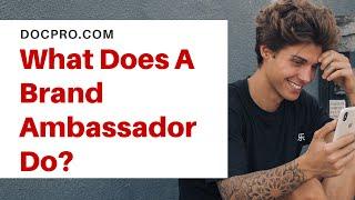 What Does A Brand Ambassador Do? + FREE AGREEMENT TEMPLATE