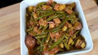 Best Ever Southern Style Green Beans w Potatoes