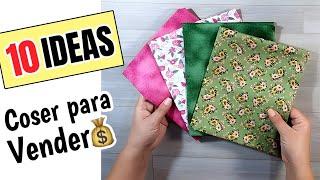 COSER PARA VENDER  10 MANUALIDADES FÁCILES DE COSTURA CON RETAZOS DE TELA