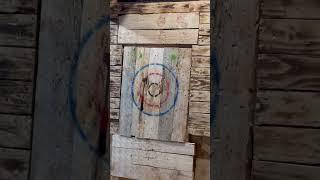 Kiss My Axe 🪓 Epic Date Night Challenge  Axe Throwing Girl Travel #shorts #axe #challenge #fail