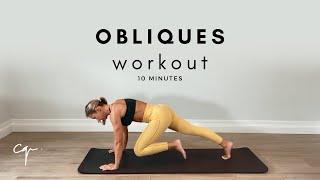 10 Minute Obliques and Core Workout at Home  No Equipment