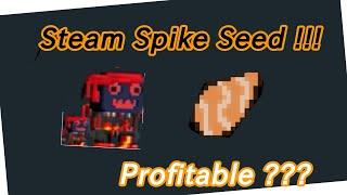 Growtopia How to Make Steam Spike Seed 