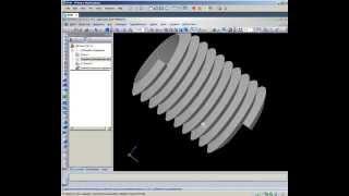 Создание резьбы в КОМПАС-3D