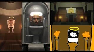 Skibidi Toilet 1-11 comparison Original RTX Roblox Mango