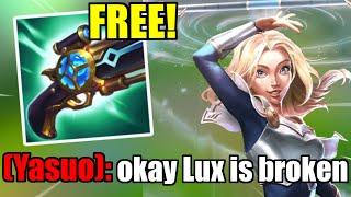 Lux Support but I start the game with 3100 Gold...