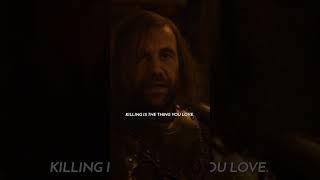 Killing is the thing you love Bronn vs The Hound Game of thrones