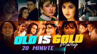 90s Old is Gold Love Song  20 Minute love song  Mind Relax Song  Love Mashup song  Bollywood