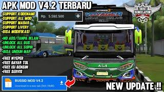 Bussid Mod Apk v4.2 Terbaru 2024 No Ads - Bus Simulator Indonesia Update 4.2 Unlimited Money