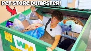 I Found PET STORE DUMPSTER Filled With MONSTER Aquarium FISH
