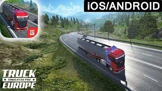 Truck Simulator PRO Europe - Gameplay Video iOS Android