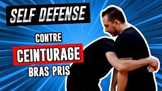 Comment se défendre contre un ceinturage de face en combat de rue Penchak Silat - Self défense