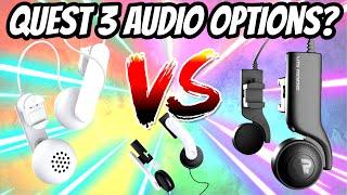 Can Quest 3 Audio BE UPGRADED with Speakers or Headphones?