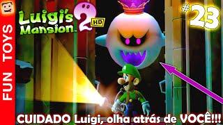 Luigis Mansion 2 #23 - CUIDADO LUIGI O King Boo vai te pegar Olha para trás 