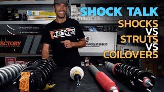 Differences Between Shocks Struts and Coilovers