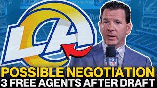 POSSIBLE NEGOTIATION 3 FREE AGENTS THE RAMS SHOULD TARGET AFTER 2024 NFL DRAFT - LA RAMS NEWS