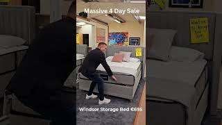 Massive 4 Day Sale  Windsor Storage Bed Only €695  McVann Furniture