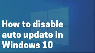 How to disable automatic update on Windows 10 using Wu10Man