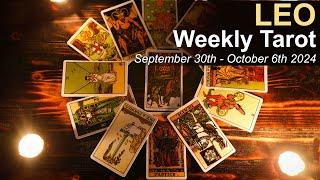 LEO WEEKLY TAROT READING A MAJOR AWAKENING & A BIG STEP FORWARD September 30th to October 6th 2024