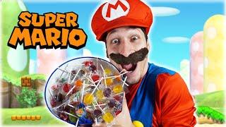 Super Mario Halloween Candy Hunt In Real Life 