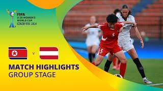 Korea DPR v Austria  FIFA U-20 Womens World Cup Colombia 2024  Match Highlights