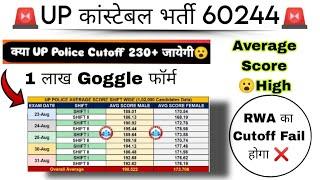 क्या Cutoff 230+ जायेगी  जाने सच्चाई   Up police cutoff video 2024  up police reexam cutoff