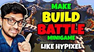 How To Make Build Battle Like Hypixel in Aternos  Hypixel Build Battle Plugin Tutorial