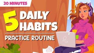 Quick 20 minutes English Boost 5 Daily habits to Improve Your Skills
