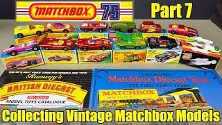 Collecting Vintage Matchbox Models - 1 to 75 - Part 7 - New Boxed Beauties