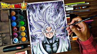 Speed Drawing Goku Black Ultra Instinct - Fanart  Dragon Ball Super