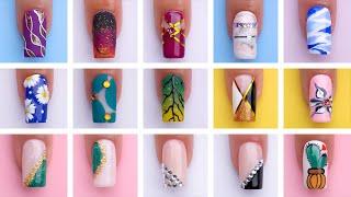 15+ Simple Nails Art Tutorial  New Nails Art Design  Olad Beauty
