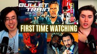 REACTING to *Bullet Train* SO GENIUS First Time Watching Action Movies