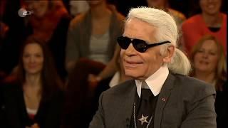 Karl Lagerfeld über Germanys next Topmodel Ich finde das furchtbar