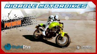 UE4 Ridable Motorbikes Preview. GTA type motorcycles from our Drivable Cars Series  Unreal Engine 4