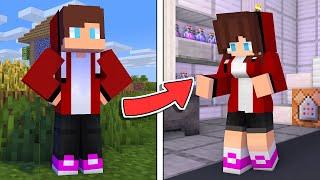 MAIZEN  JJ became a GIRL - Minecraft Animation JJ & Mikey