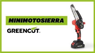 Greencut GSM216L - La motosierra de mano de batería ideal para tu jardín.