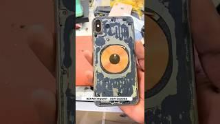 IPhone XS max back repair ‍ ️#iphonerepair #shortvideo #viralvideo #shorts #tranding #tachnolo