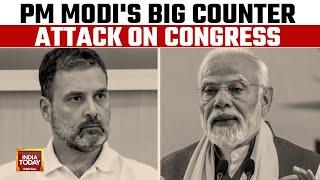 For Years Rahul Gandhi Has Chanted Ambani Adanis Name PM Modi Hits Out At Congress  India Today