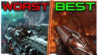 All Of DOOM Eternals Weapons From WORST To BEST...