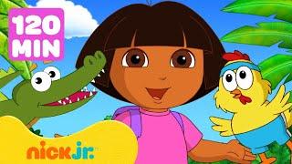 Dora the Explorer  Maratona de EPISÓDIOS COMPLETOS de Dora ️  2 Horas  Nick Jr. em Português