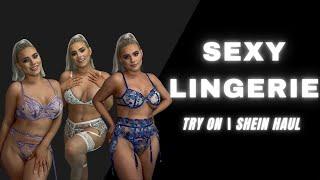 Sexy Lingerie Try On  Shein Haul #tryonhaul