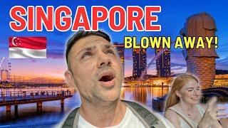 SINGAPORE TRAVEL GUIDE - SINGAPORE IS AMAZING  This city SHOCKED US #singapore #travel #vlog