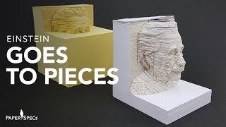 PaperSpecs.com  Paper Inspiration #364 3D Einstein Memo Pad