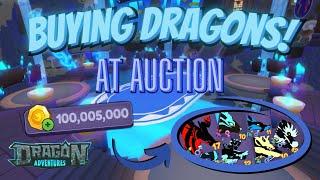 Buying Dragons at Auction Dragon Adventures