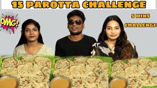 5 mins  15 Parotta eating challenge 