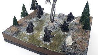 Nazgûl  Dead Kings of Minas-Morgul  The Lord of the Rings  Diorama