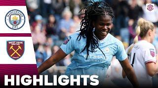 Manchester City vs West Ham United  Highlights  FA Womens Super League 21-04-2024