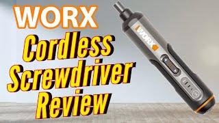 WORX 4V Cordless Screwdriver Review and Comparison  Best Cordless Screwdriver?