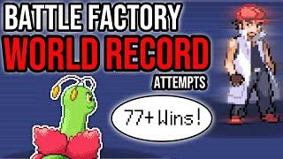 THE 4TH NOLAND? Battle Factory WORLD RECORD Attempts  Pokemon Emerald