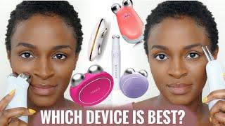 Microcurrent Device Review + Comparison Nuface Ziip Foreo.